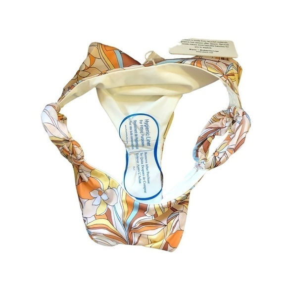 NWT l Space Floral Bikini Bitsy Cut Medium - Picture 5 of 7